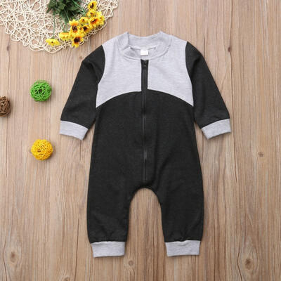 

Cute Baby Cotton Long Sleeved Romper Jumpsuit One Piece Outfits Clothes pealeseer