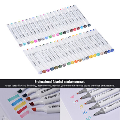 

30 Colors Dual Twin Tip Marker Marking Pens Art Sketch Highlighters for Colorful Graphic Drawing Coloring Painting Highlighting Un