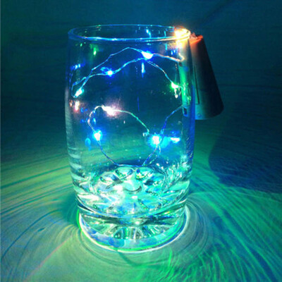 

〖Follure〗1PC Cork Shaped LED Night Light Starry Light Wine Bottle Lamp For Party Decor