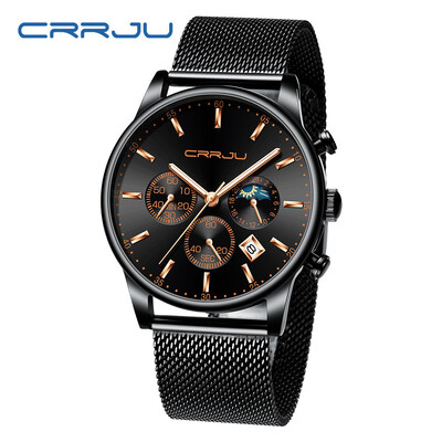 

Gobestart Mens Watches Luxury Top Brand Quartz Chronograph Watch Fashion Sports
