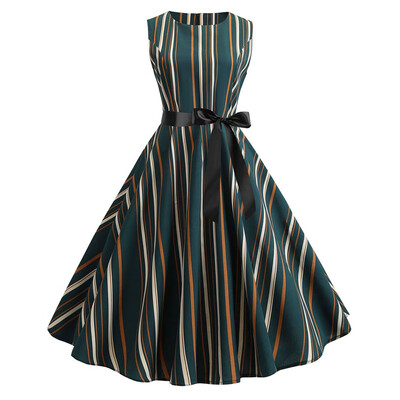 

Striped Vintage Fit&Flare Dress