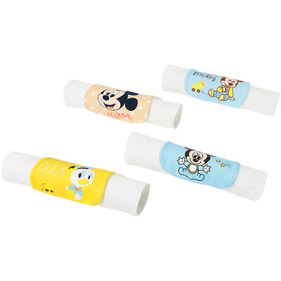 

Disney baby maternity baby sweat towel cotton gauze childrens sweat towel baby sweat towel pad sling washed gauze 4 loaded happy worry 21501029