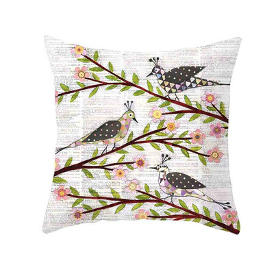 

〖Follure〗Natural Pattern Printing Dyeing Sofa Bed Home Decor Pillow Cover Cushion Cover