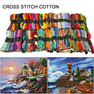 

High Quality 120447 Color Knitted Cross Stitch Embroidery Thread Non-cotton Polyester Embroidery Thread
