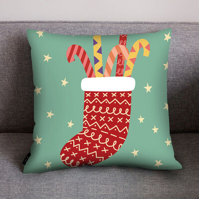 

〖Follure〗Print Pillow Case Polyester Sofa Car Cushion Cover Home Decor