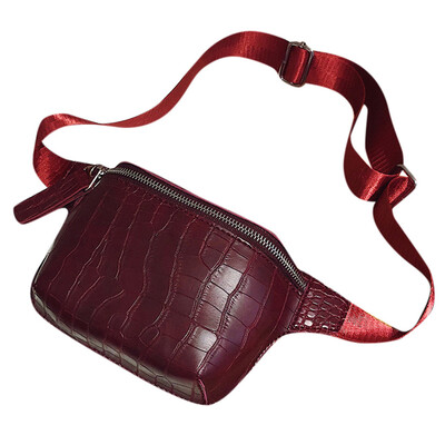 

Tailored Women 2019 New Fashion Pockets Casual Shoulder Bag Simple Waist Bag Chest Bag