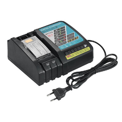 

3A Battery Charger Replacement for Makita DC18RC DC18RA BL1830 BL1815 BL1840 BL1850 144V-18V Li-ion Battery
