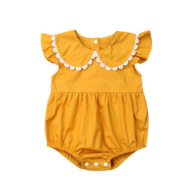 

US Newborn Baby Girl LongShort Sleeve Romper Bodysuit Jumpsuit Outfits Clothes