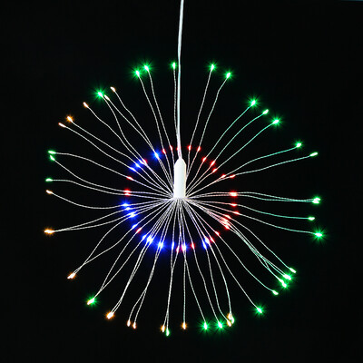 

LH - BOM - YHD120M 120 LEDs Hanging Starburst Light with Remote Control Multicolor