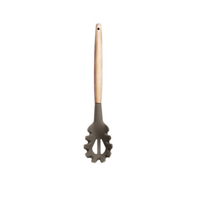

Wooden Handle Silicone Kitchenware Non-Stick Pan Silicone Kitchen Utensils Cooking Tools Kitchen Utensils
