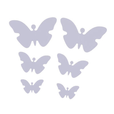 

Creative Plastic Butterfly Wall Stickers DIY Kids Bedroom Animal Art Decor