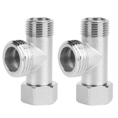 

Greensen 2PCS 3 Way Connector Valve Toilet Diverter Valve Adapter Flushing ValveEU38