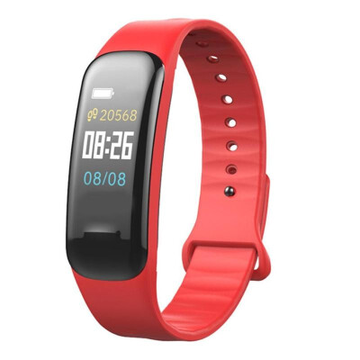 

C1P IP67 Waterproof Bluetooth Blood Pressure Heart Rate Monitor Smart Band