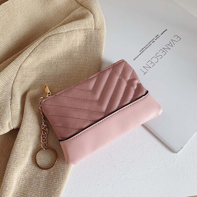 

Tailored Ladies Thread Coin Purse Portable Wallet Simple Small Wallet Women Small Bag