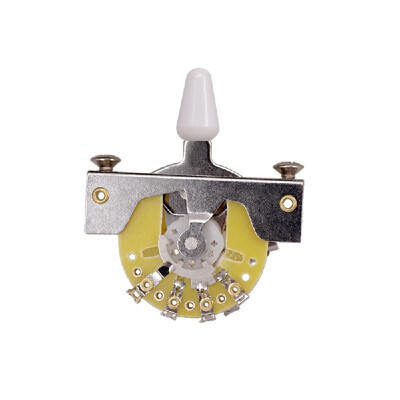 

Vintage Style 3-Way Guitar Switch 3-Position Pickup Selector for TL Electric Guitars with Mounting Screws