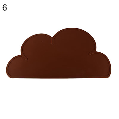 

Cloud Shaped Silicone Placemat Children Baby Plate Mat Waterproof Tableware Pad