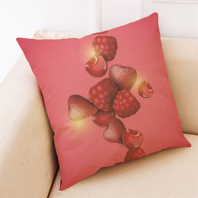 

〖Follure〗Home Decor Cushion Cover Fruit Beverage Throw Pillowcase Pillow Covers