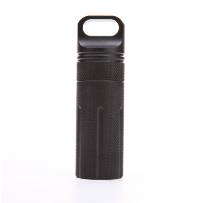 

EDC Survival Waterproof Pill Case Box Container Hiking Emergency Gear