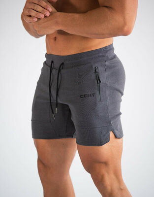 

Mens Sports Training Bodybuilding Summer Shorts Workout Fitness GYM Short Pants