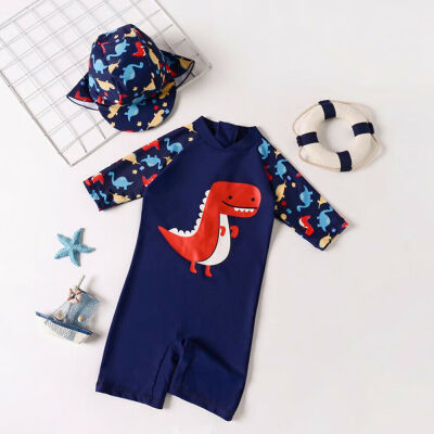 

Baby Kids Boy Summer Beach Swimwear Swimsuit Swimming Costume TrunksHat Set