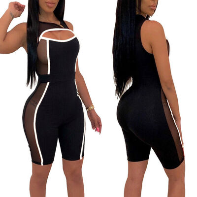 

New Women Ladies Clubwear Shorts Playsuit Bodycon Party Jumpsuit&Romper Trousers