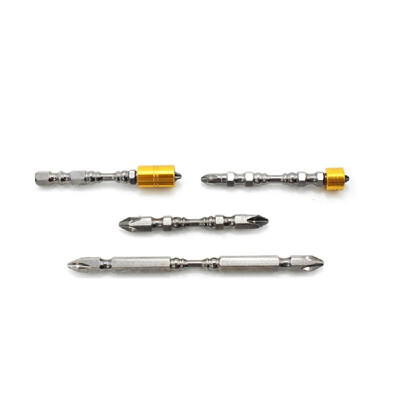 

Double cross-clip cross wind head anti-slip magnetic magnetic strong mouth electric screwdriver 65mm cross bit Batch C set
