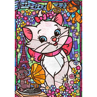 

5D DIY Full Drill Diamond Painting Cartoon Cat Cross Stitch Embroidery Kits