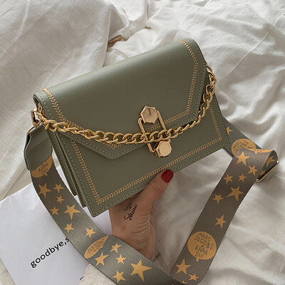 

Net red small bag 2019 new handbag summer small fresh messenger bag Joker chain shoulder bag