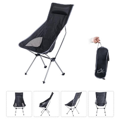 

Naturehike Outdoor Portable Lightweight Foldable Aluminum Folding Chair Max Load 100KG Camping Hiking Traveling Fishing Beach