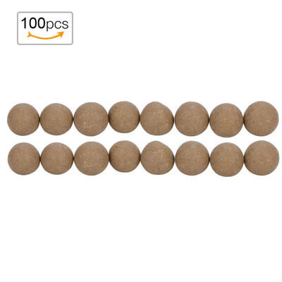 

Greensen 10mm Mud Slingshot Beads Hunting Catapult Ammo Solid Clay Mud Balls Eggs 100PCS