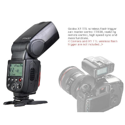 

Godox Thinklite TT600 Camera Flash Speedlite MasterSlave Flash with Built-in 24G Wireless Trigger System GN60 for Canon Nikon Pe