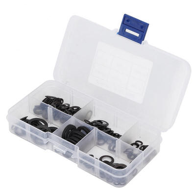 

Greensen 210pcs Steel Ribbed Lock Washer Spacers Washers Anti-skid Gaskets with Double-sided Ridges