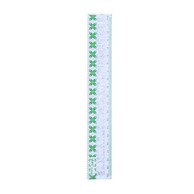 

Siaonvr Clear Plastic Straight Ruler Plastic Measuring Tool for Student School Office