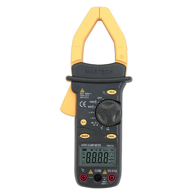 

PEAKMETER MS2101 Auto Range Digital AC DC Current Frequency Voltage Clamp Meter With Temperature Tester Multimetro