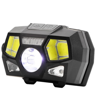 

Greensen USB Charging LED Head Lamp Headlight Red Light Flashlight for Cycling Camping Outdoor