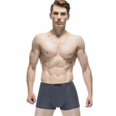 

Aa-shop Men Solid color Cotton Breathable Underwear 1PCS in one Package