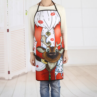 

Toponeto Christmas Decoration Waterproof Apron Christmas Dinner Party Apron