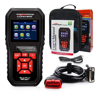 

KONNWEI OBDII Scanner Code Reader KW850 Professional OBDII Anto Scanner Car Diagnostic Check Engine Light Scan Tool for All OBDI