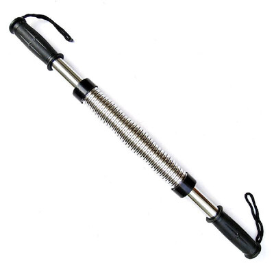 

30405060KG Power Twister Flexible Arm Strengthen Bar Chest Resistance Spring Bar Upper Body Trainer Bar