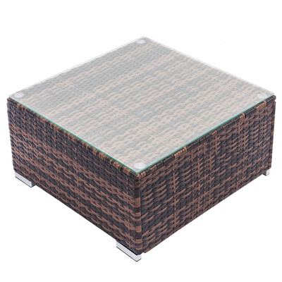 

Ktaxon 6 PCS Outdoor Rattan Wicker Sofa Sectional Furniture Set Patio Garden Backyard