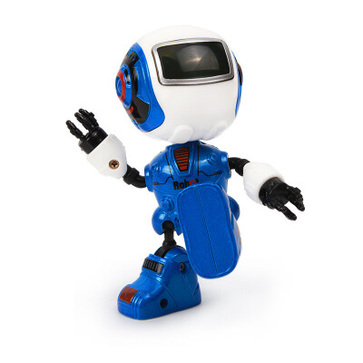 

Cute Mini Multifunctional Induction Alloy Metal Sensing Light Music Robots