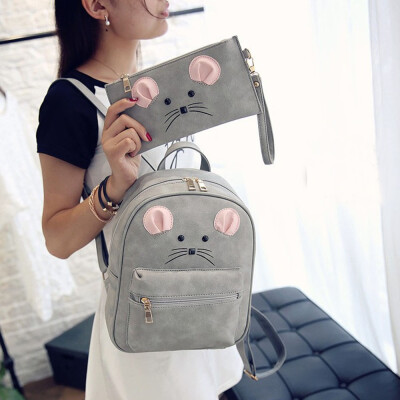 

Tailored Fashion Girls Backpack Leisure School Bag Travel Pack Backpacks Card Bag