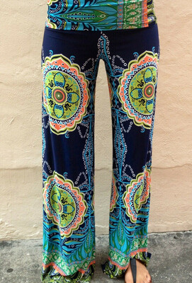

CANISFashion Women Harem Aladdin Wide Leg Gypsy Yoga Long Pant Palazzo Trousers Baggy