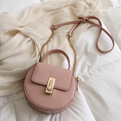 

Advanced sense bag foreign air bag 2019 new wave Korean version of the wild Messenger bag retro chain shoulder saddle bag
