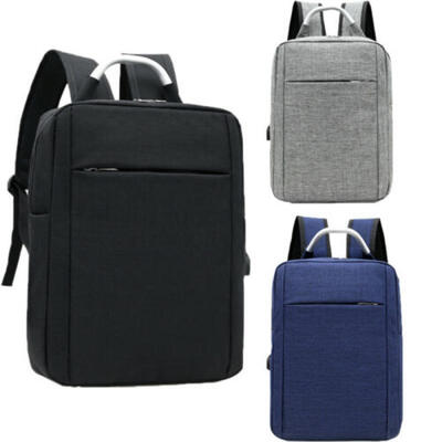 

Mens Travel Bag Oxford Bags USB Charging Business Laptop Backpack School Bag