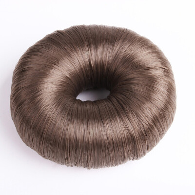 

〖Follure〗Hot Women Synthetic Fiber Hair Bun Donuts Ring Blonde Hair Extension Wig