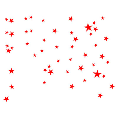 

〖Follure〗38Pcs Star Removable Art Vinyl Mural Home Room Decor Kids Rooms Wall Stickers
