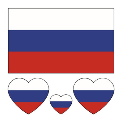 

Environmental Protection Waterproof&Anti-sweat National Flag Tattoos Stickers Football Fan Sticker