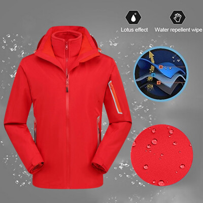 

Toponeto Men Winter Hooded Softshell Windproof Waterproof Soft Coat Shell Jacket