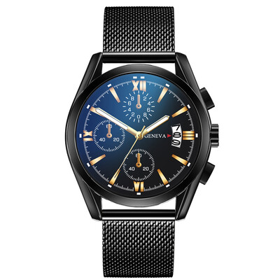 

Gobestart Luxury Watches Quartz Watch Stainless Steel Dial Casual Bracele Watch